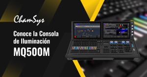 Conoce la Consola de Iluminación MQ500M