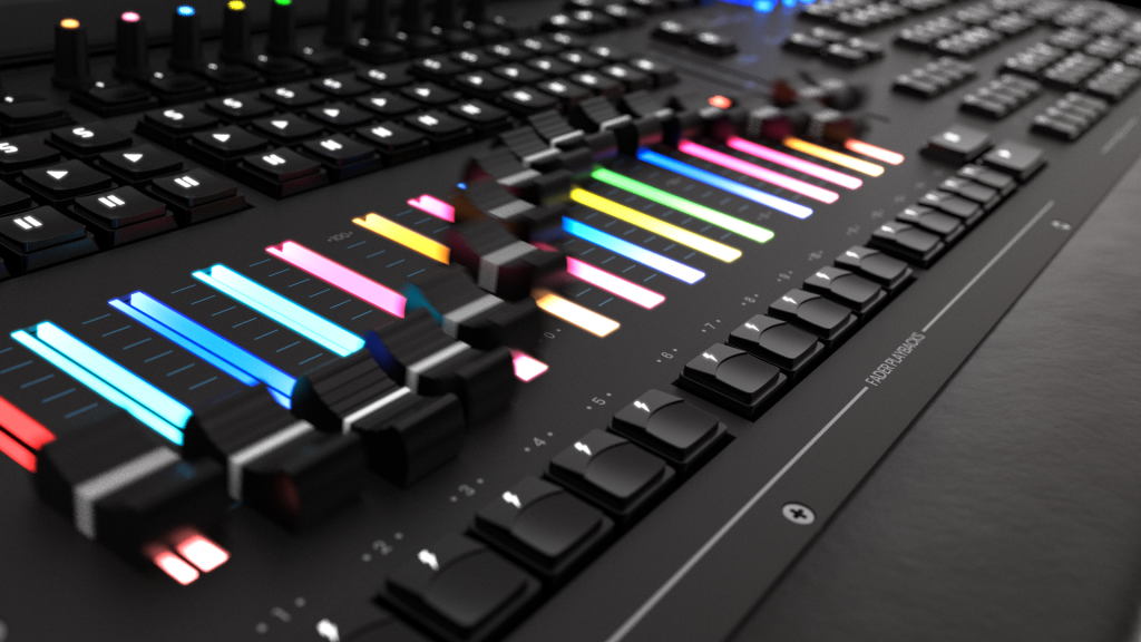 Consola de iluminación MQ500M
