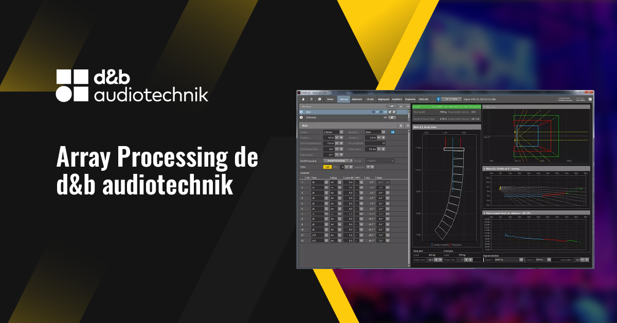 Array Processing de d&b audiotechnik 