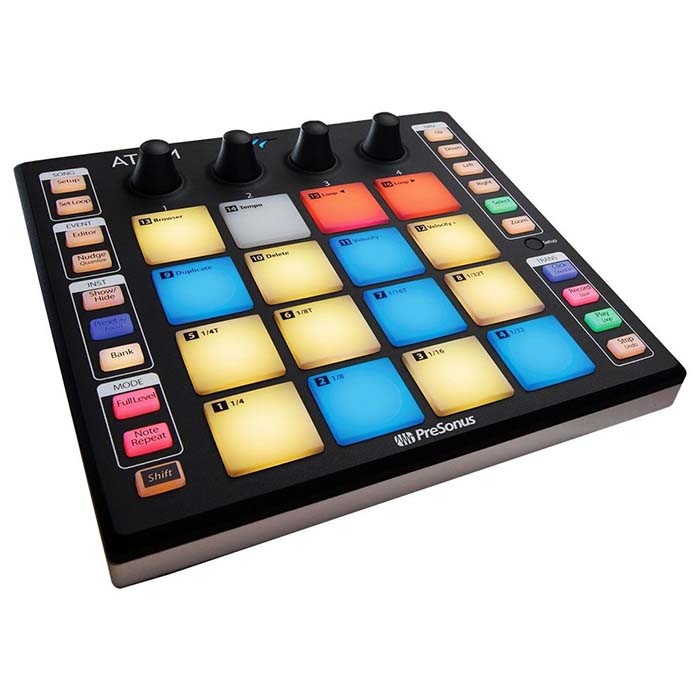 CONTROLADOR MIDI DE 16 PADS PRESONUS ATOM | Música, Audio, Video e