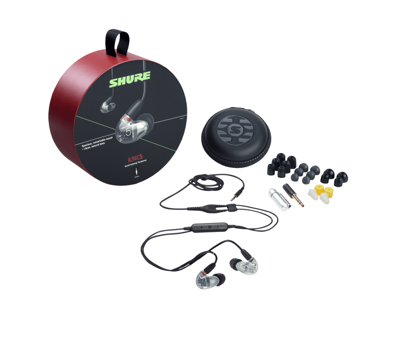 AUDÍFONO AONIC 5 SHURE SE53BACL+UNI | Música, Audio, Video e