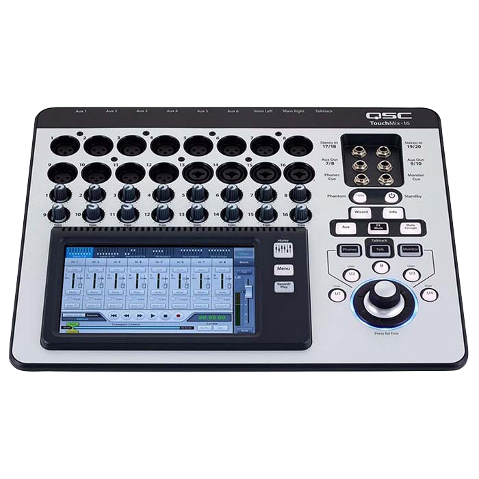 CONSOLA DIGITAL QSC TOUCHMIX16 22 CANALES Música, Audio, Video e