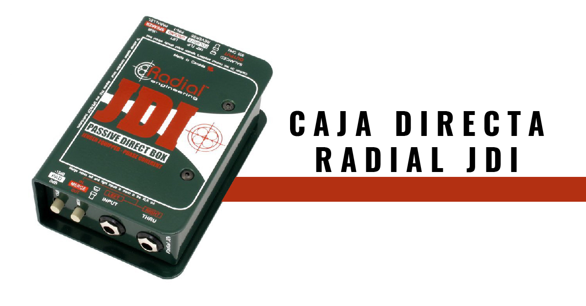 caja directa radial JDI