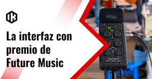 La interfaz con premio de Future Music