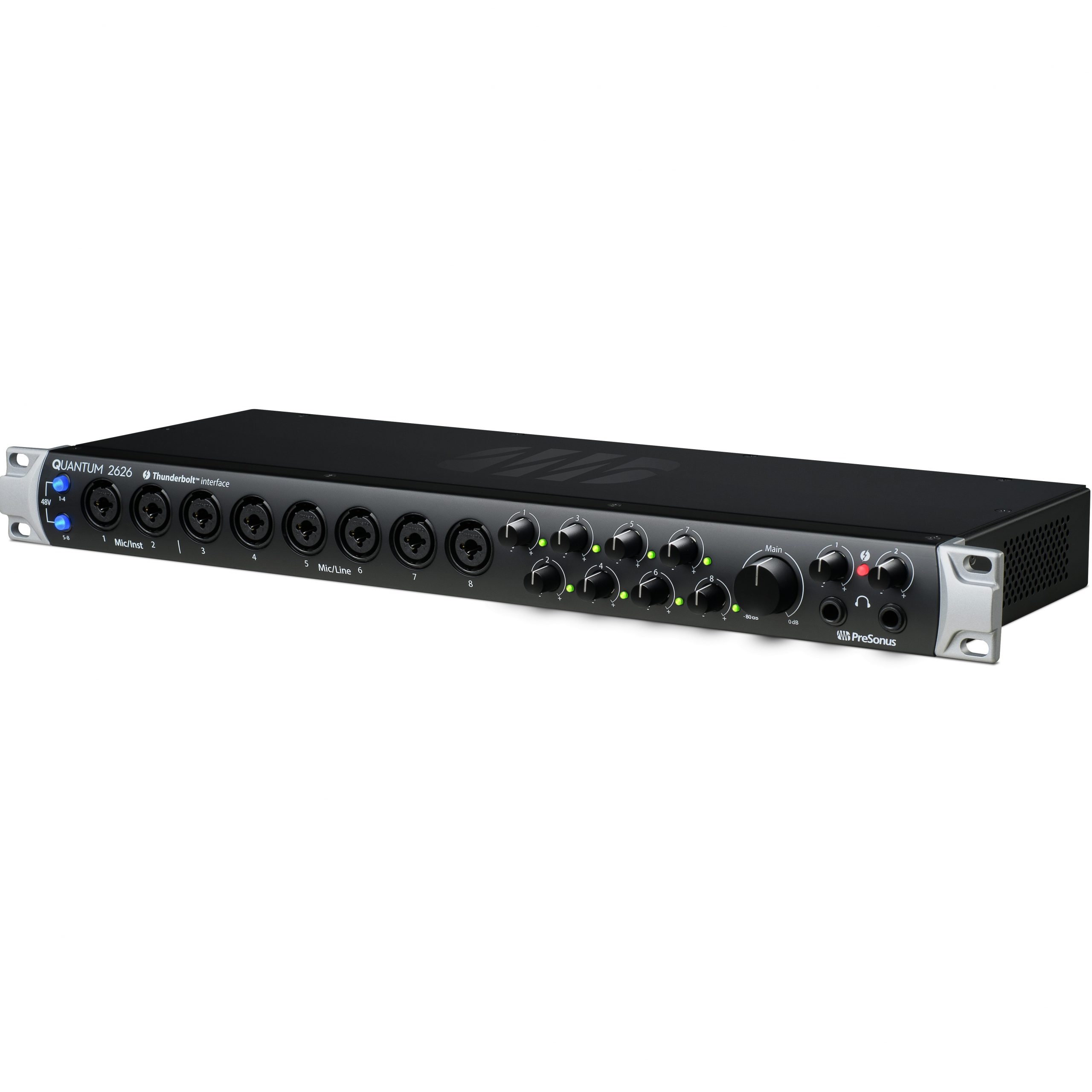 INTERFAZ DE AUDIO DE 8 CANALES QUANTUM 2626 | Música, Audio, Video