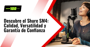 Descubre el Shure SM4: Calidad, Versatilidad y Garantía de Confianza