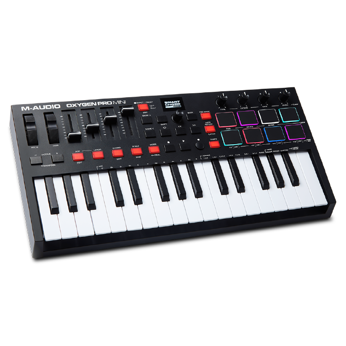CONTROLADOR MIDI M-AUDIO OXYGEN PRO MINI | Música, Audio, Video e