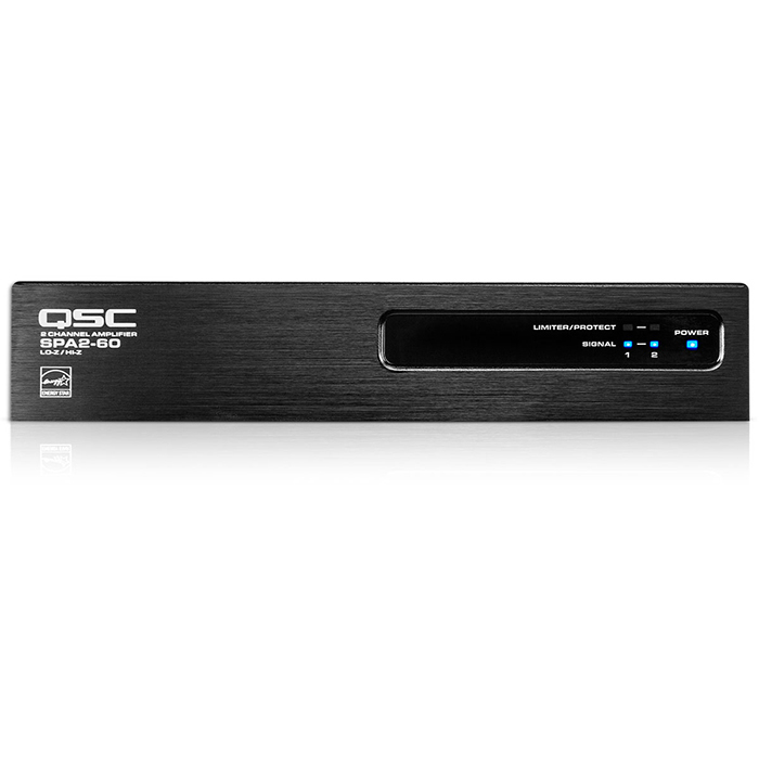 AMPLIFICADOR 2 CANALES 60W QSC SPA260 Sistemas Integrados