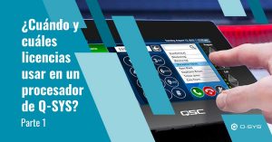 Licencias Q-SYS  