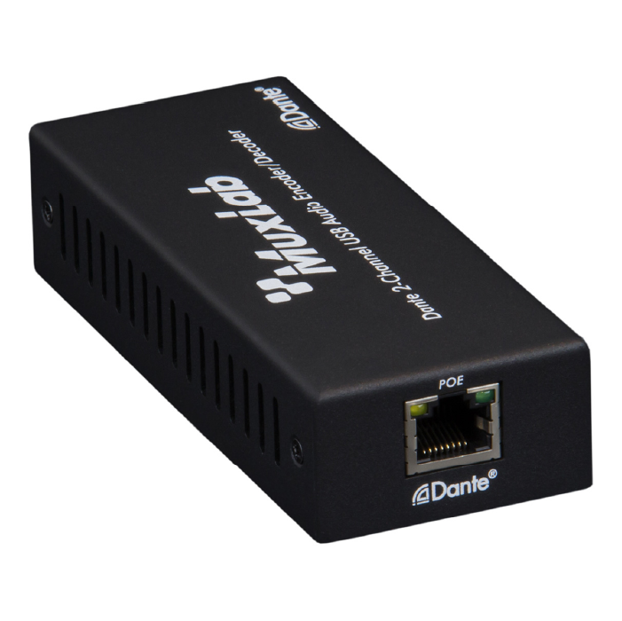ENCODER/DECODER DE AUDIO DANTE-USB 2 CANALES MUXLAB 500550 | Sistemas ...