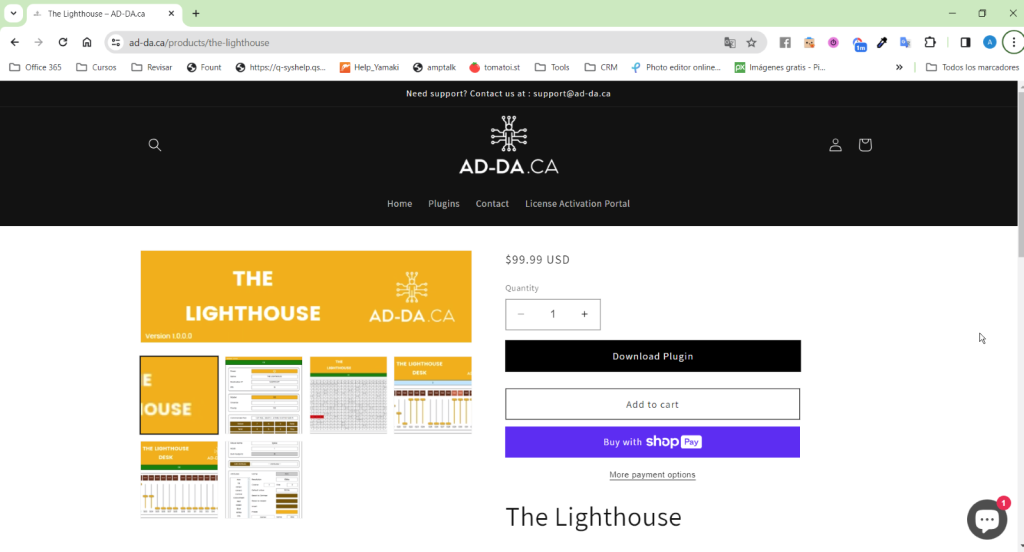 The Lighthouse, control de iluminación artística 