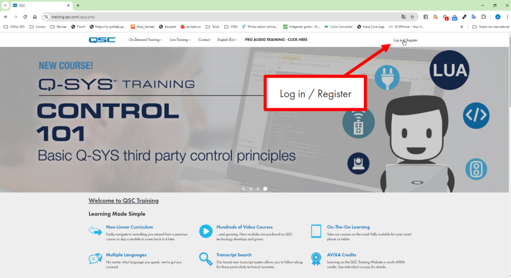 Programar Q-SYS (Certificación Nivel 1)