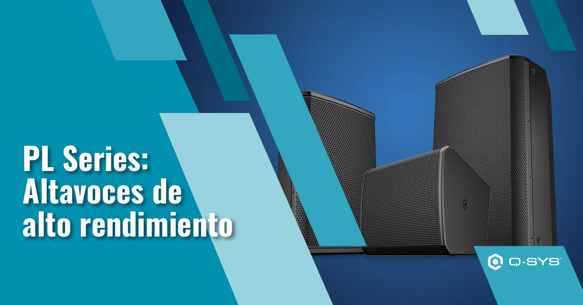 PL Series: Altavoces de alto rendimiento